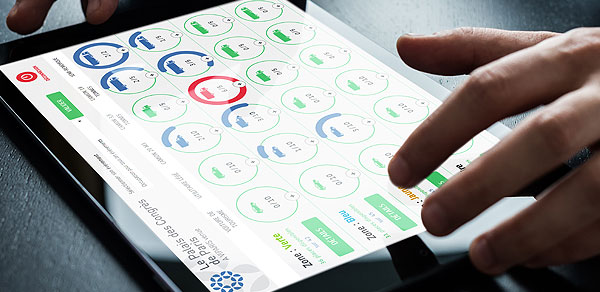 Agence K2 - GPS Sécurité - Interface de gestion de stationnements