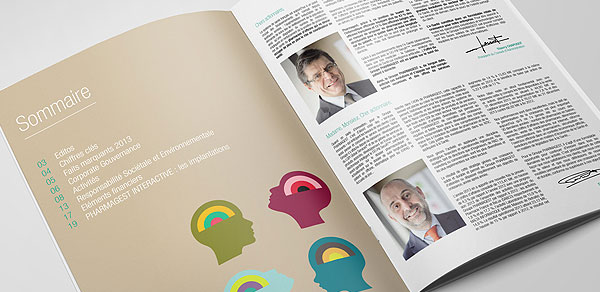 Agence K2 - Pharmagest Interactive - Rapport annuel 2009