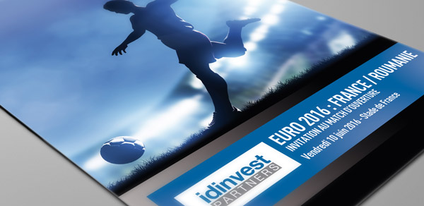 Agence K2 - Idinvest Partners - Invitation Match Euro 2016