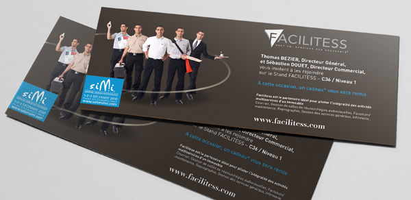 Agence K2 - Facilitess - Invitation Salon Simi