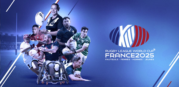 Agence K2 - France 2025 - Coupe du monde du Rugby à XIII